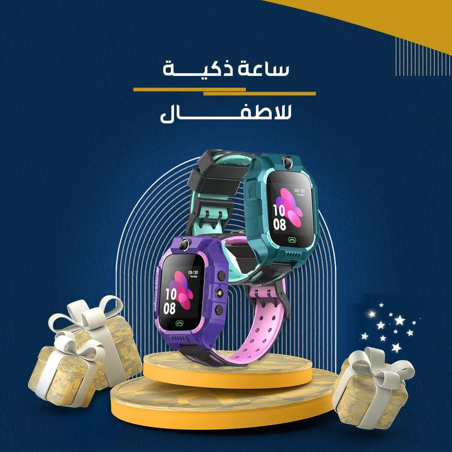 ساعة الأمان الذكية للأطفال باتصال فيديو و خاصية التتبع الذكي